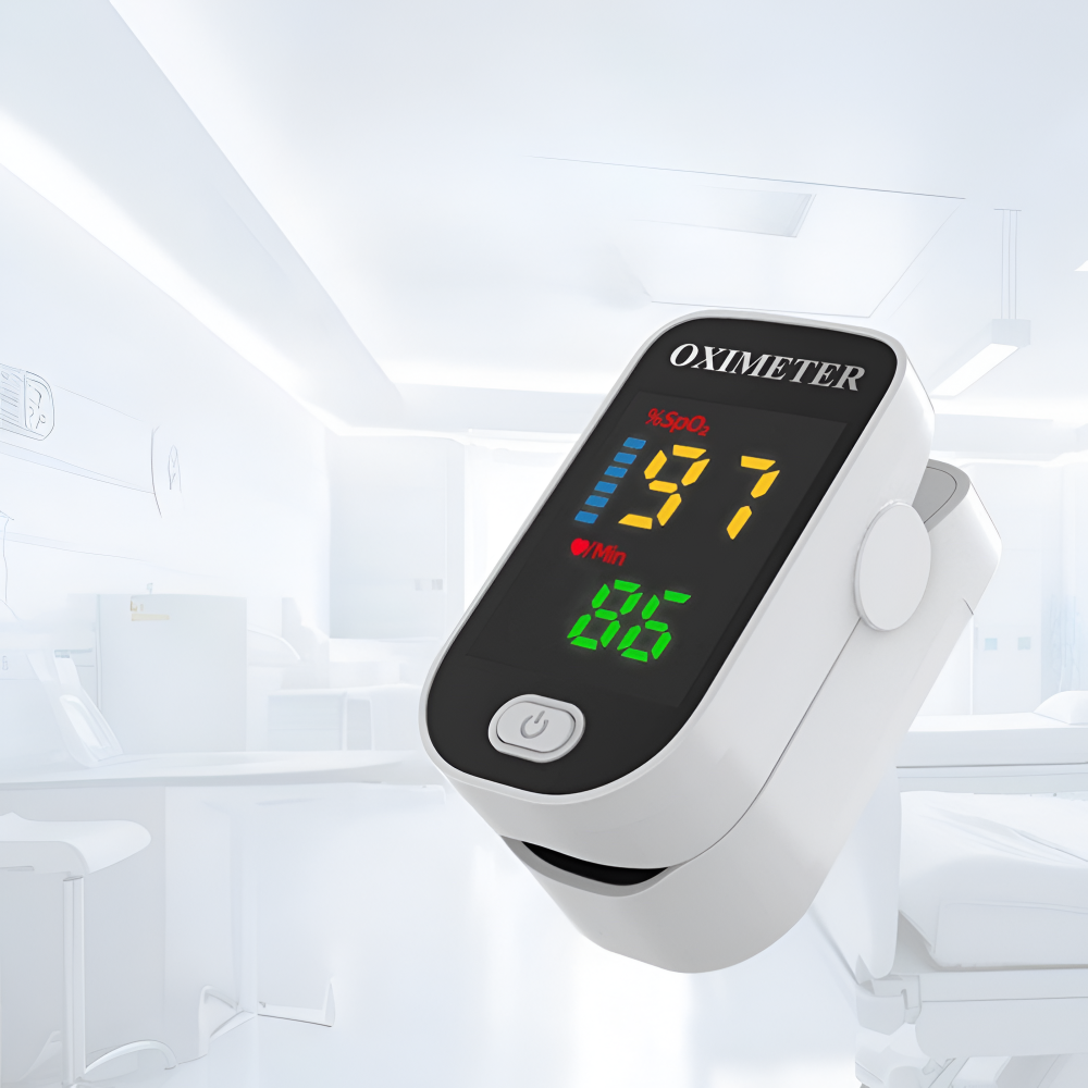 Digitale Vingersaturatiemeter met LED-Display voor Thuis en Onderweg
