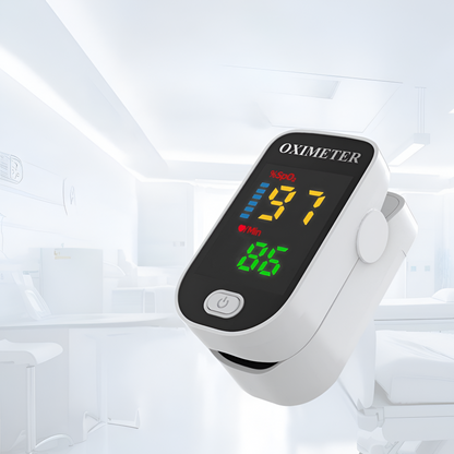 Digitale Vingersaturatiemeter met LED-Display voor Thuis en Onderweg