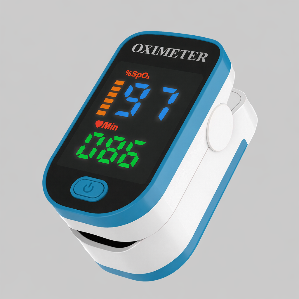 Digitale Vingersaturatiemeter met LED-Display voor Thuis en Onderweg