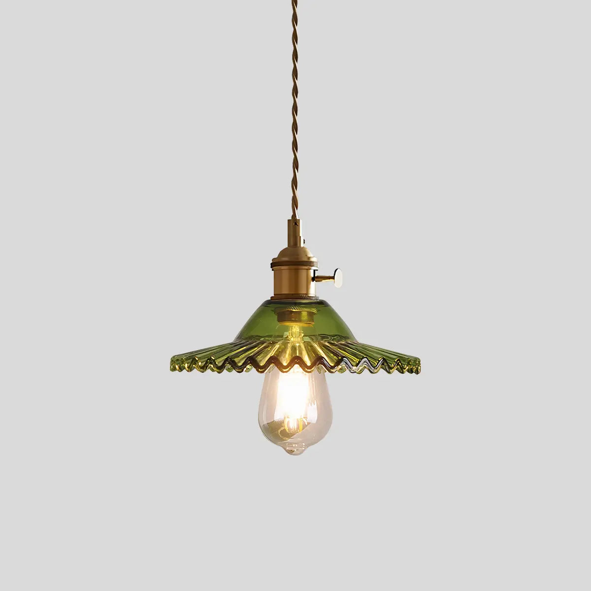 Hanglamp Glas Brons Verstelbare Kabel Woonkamer Eettafel Transparante Glazen Hanglamp Sfeerverlichting Vintage