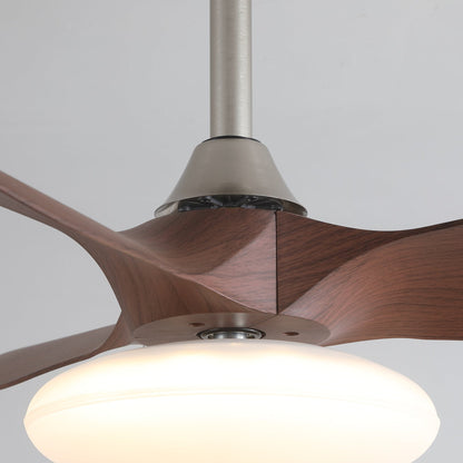 Sylvara Plafondventilator met Verlichting – 80cm – 6-Standen – Modern Design