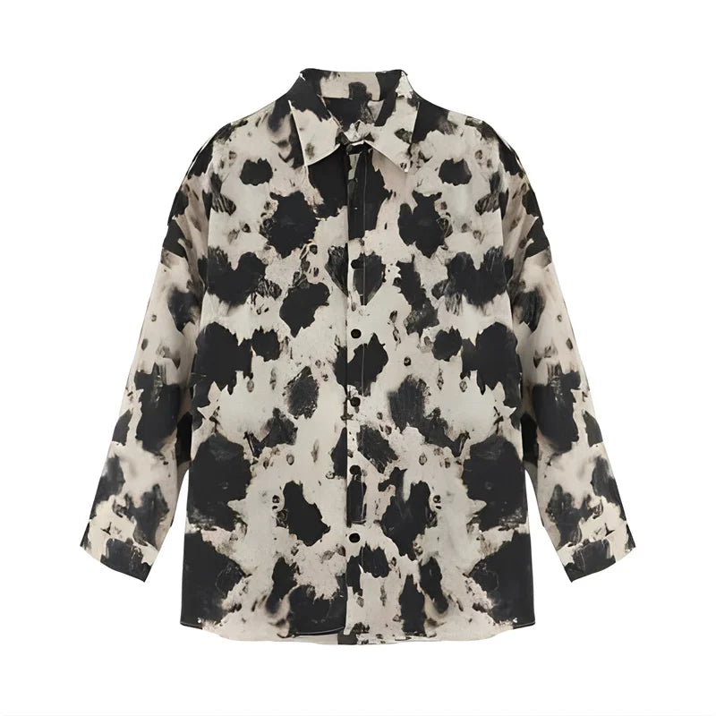 Luipaard Blouse Feline Chic Stijl