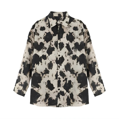 Luipaard Blouse Feline Chic Stijl