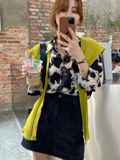 Luipaard Blouse Feline Chic Stijl