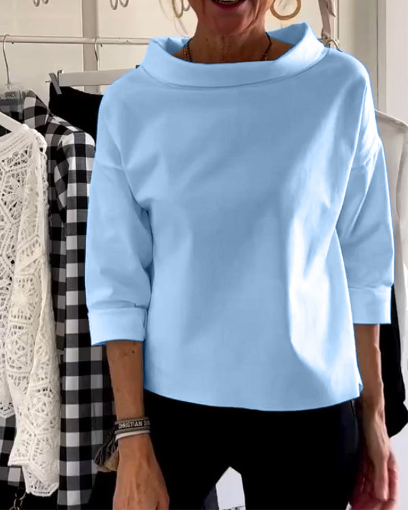 Vrouwelijke Elegante Top met Tijdloos Design