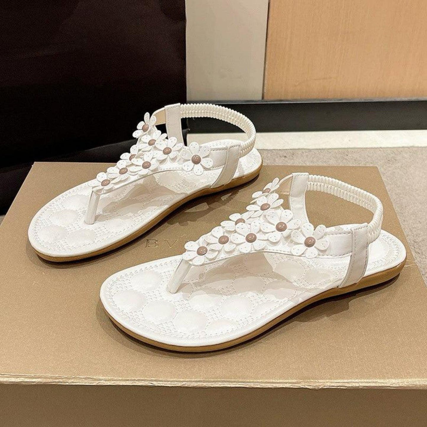Bloemen Sandalen Comfortabel Zomer Schoenen