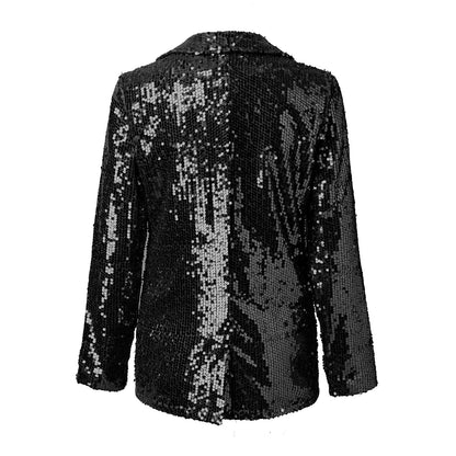 Paillette Glamour Dames Blazer | Lichtgewicht en Elegant 5