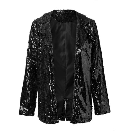 Paillette Glamour Dames Blazer | Lichtgewicht en Elegant 6