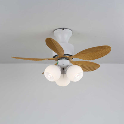 Plafondventilator Althea Vintage met Verlichting en Afstandsbediening 80 cm