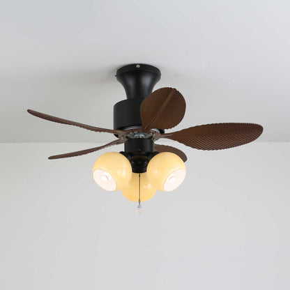 Plafondventilator Althea Vintage met Verlichting en Afstandsbediening 80 cm