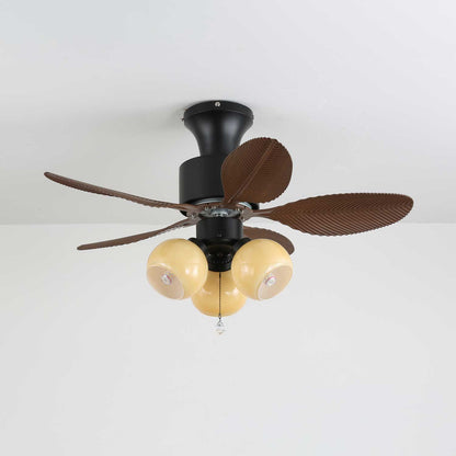 Plafondventilator Althea Vintage met Verlichting en Afstandsbediening 80 cm