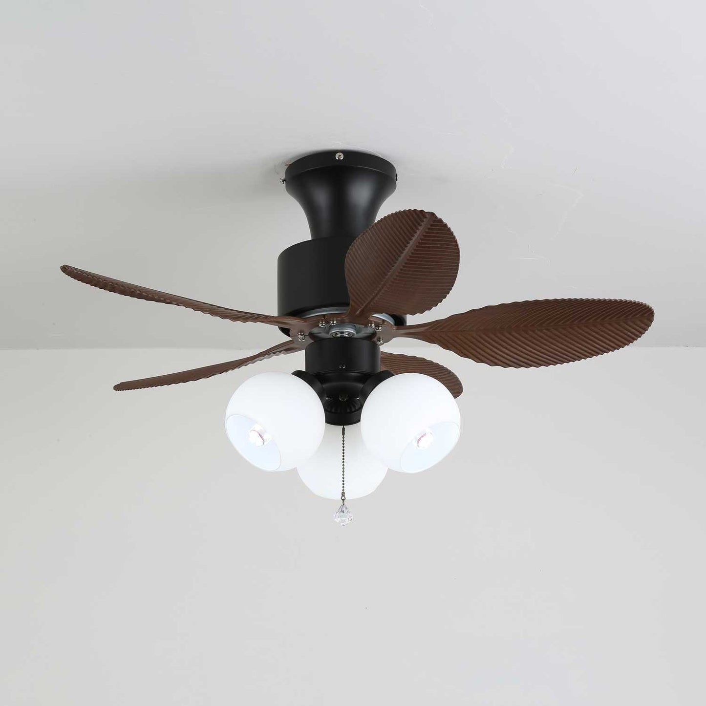 Plafondventilator Althea Vintage met Verlichting en Afstandsbediening 80 cm
