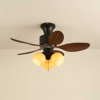 Plafondventilator Althea Vintage met Verlichting en Afstandsbediening 80 cm