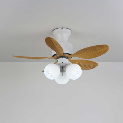 Plafondventilator Althea Vintage met Verlichting en Afstandsbediening 80 cm