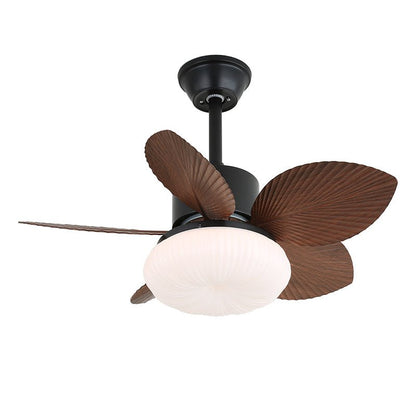 Plafondventilator met Verlichting — Tropisch Houten Design — Ø75cm — 6-Standen Bediening