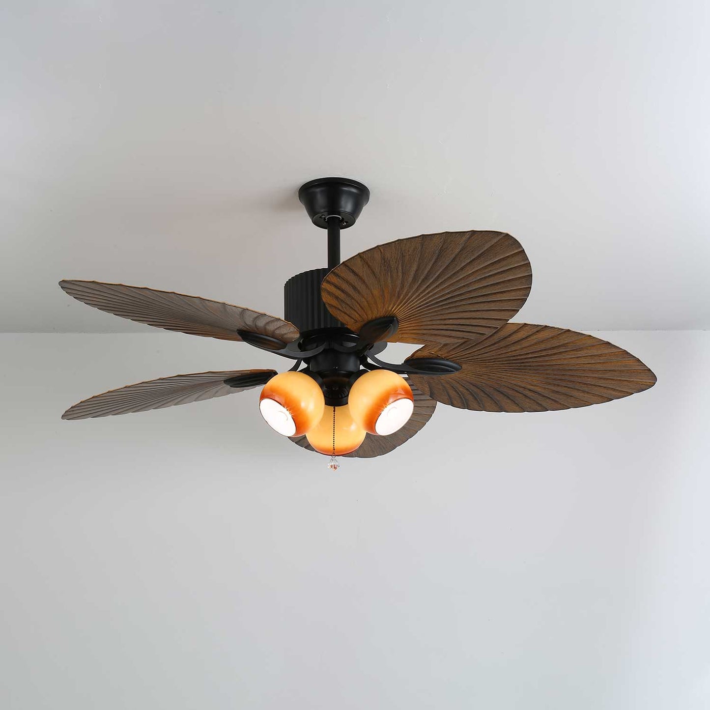 Plafondventilator Palm Whisper Vintage met Geïntegreerde Verlichting 132 cm