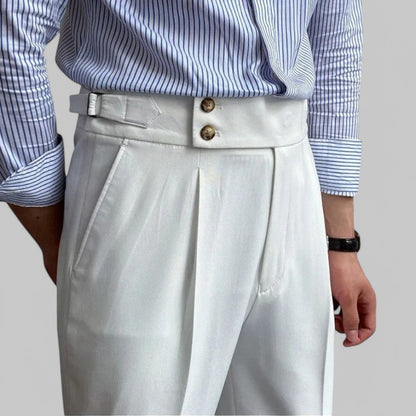 Hoge Broek Guglielmo Comfortabele Zomerbroek