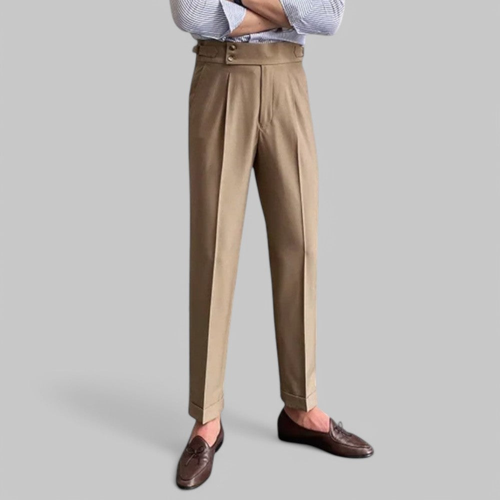 Hoge Broek Guglielmo Comfortabele Zomerbroek