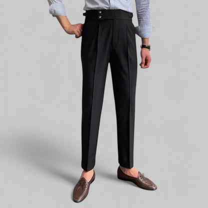 Hoge Mannenbroek Guglielmo Comfortabele Stof
