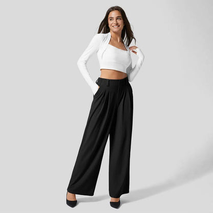 Elegante Broek met Zakken Zacht en Comfortabel - StudioMarella