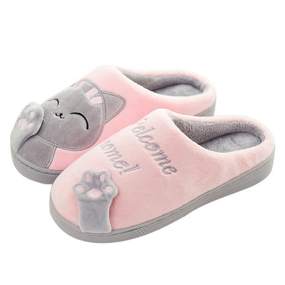 Katten Pantoffels Dames Zacht Warm Antislip