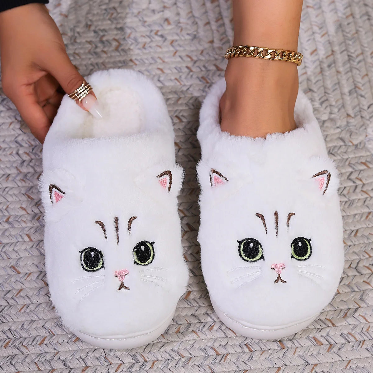 Zachte Winterslippers voor Vrouwen Warm en Comfortabel