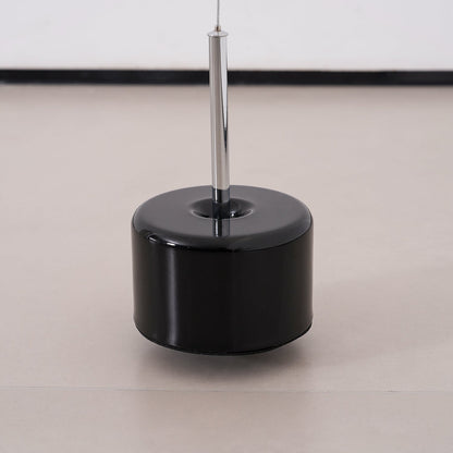 In Hoogte Verstelbare Hanglamp met Metalen Buiskap – Zwart/Wit/Rood