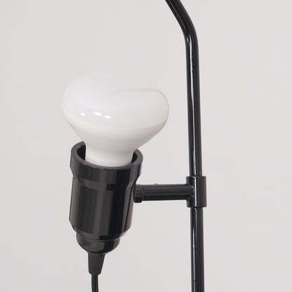 In Hoogte Verstelbare Hanglamp met Metalen Buiskap – Zwart/Wit/Rood