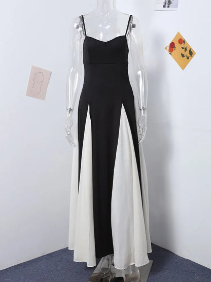 Maxi Jurk Patchwork Zomerjurk Vrouwelijk en Chic