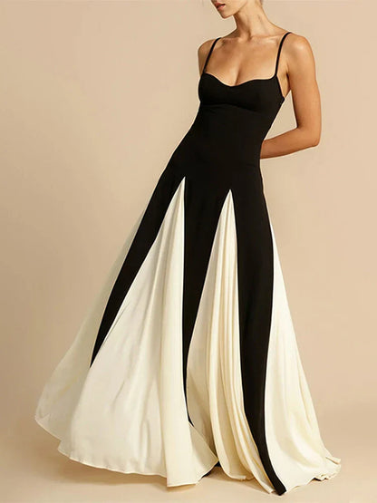 Maxi Jurk Patchwork Zomerjurk Vrouwelijk en Chic