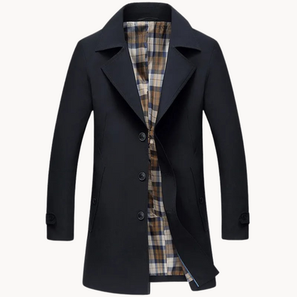 Trenchcoat Heren Waterdicht Elegante Stijl - StudioMarella