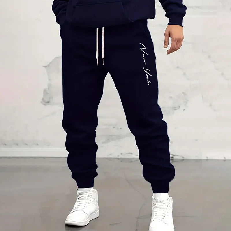 Elastische Joggingbroek met Trekkoord