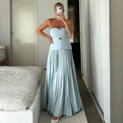 Lente Jurk Lange Elegant voor Vrouw