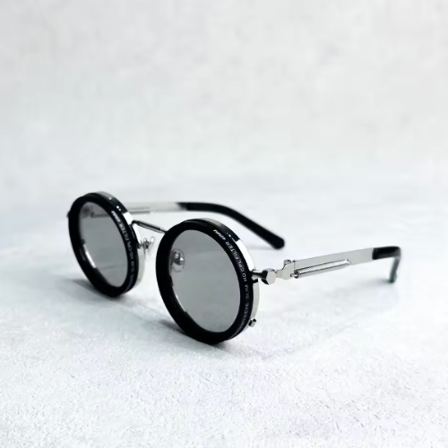 Zonnebril met Donkere Glazen UV400 Bescherming Zwart Retro Goud Zilver Fashion