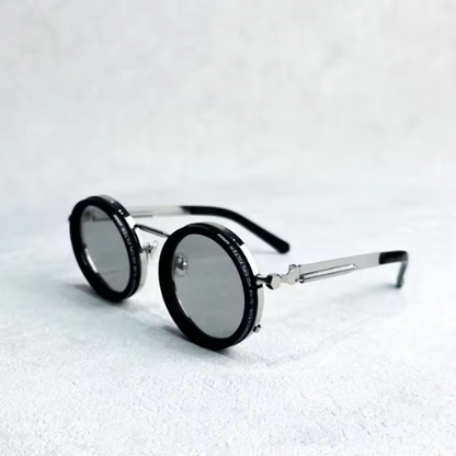 Zonnebril met Donkere Glazen UV400 Bescherming Zwart Retro Goud Zilver Fashion