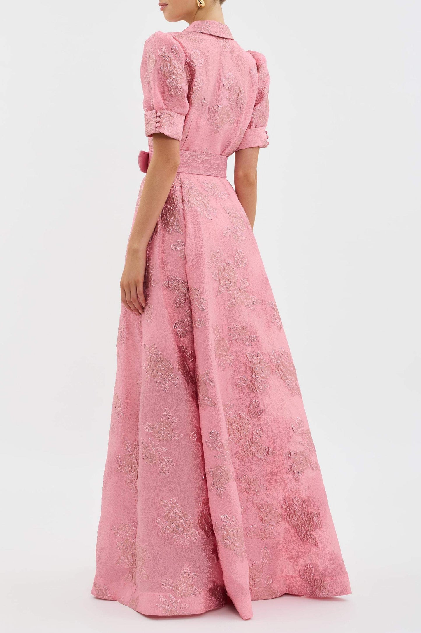Penny | Elegante Maxi Jurk Dames met Bloemenprint en Riem 2