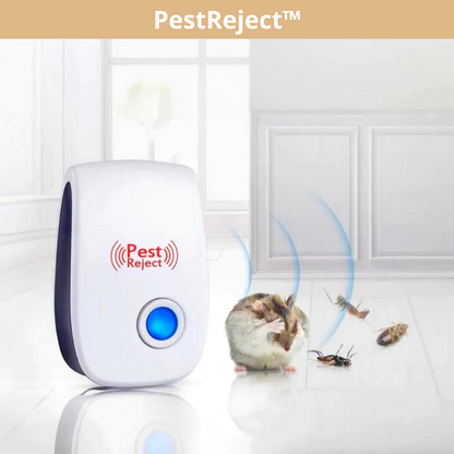 Ultrasone Insectenbestrijder | Plug-in Ongediertebestrijding voor Muizen, Knaagdieren en Insecten | Gifvrij & Huisdiervriendelijk | 40 m² Bereik