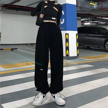Hoge Taille Bell Bottoms voor Petite Dames Mode Broek