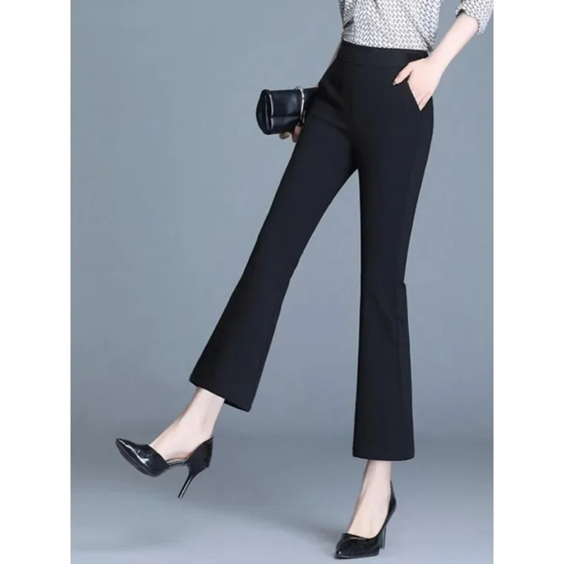 Petite Broek Microbell Stijlvol Slank - StudioMarella