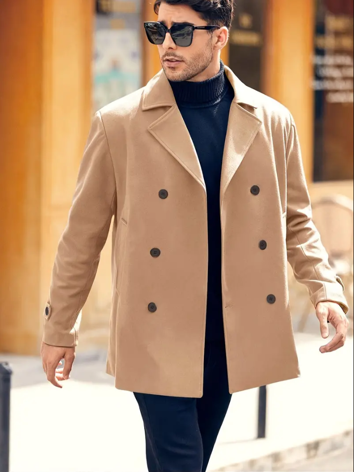 Heren Trenchcoat Luxe Waterproof Kwaliteit - StudioMarella