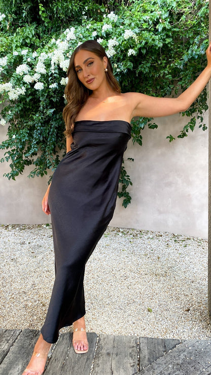 Zomerjurk voor Vrouw Strapless Elegante Jurk