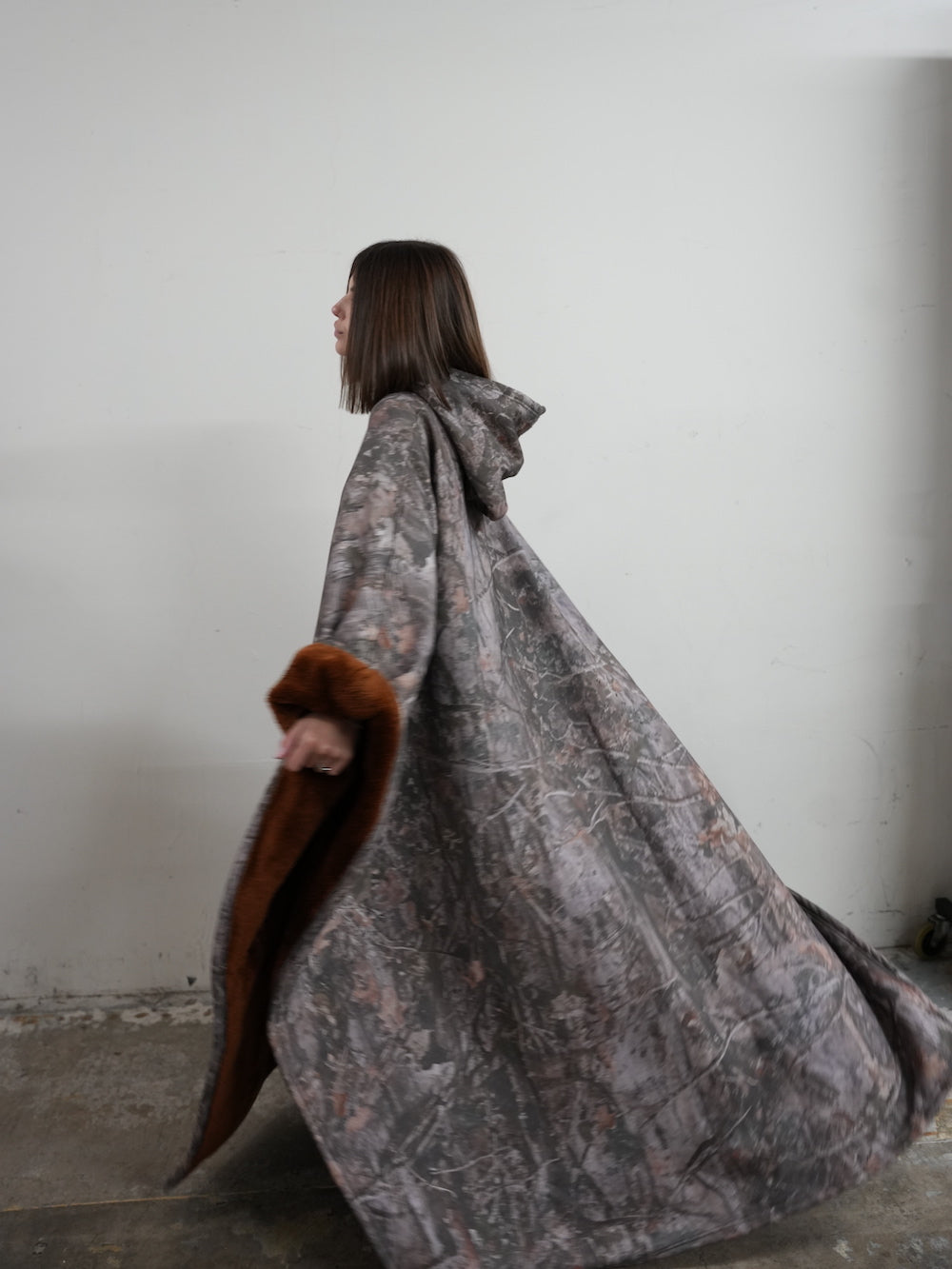 Fleece Poncho Warm en Zacht met Capuchon Luxe Kwaliteit