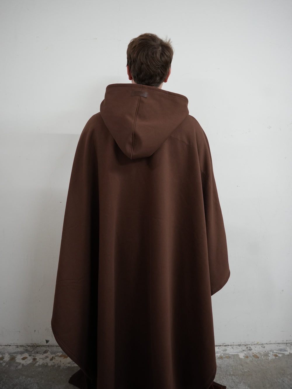Fleece Poncho Warm en Zacht met Capuchon Luxe Kwaliteit
