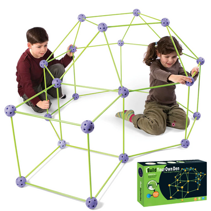 Bouwpakket Kinderen Speel Fort STEM 72 Of 144 Stuks Creatief