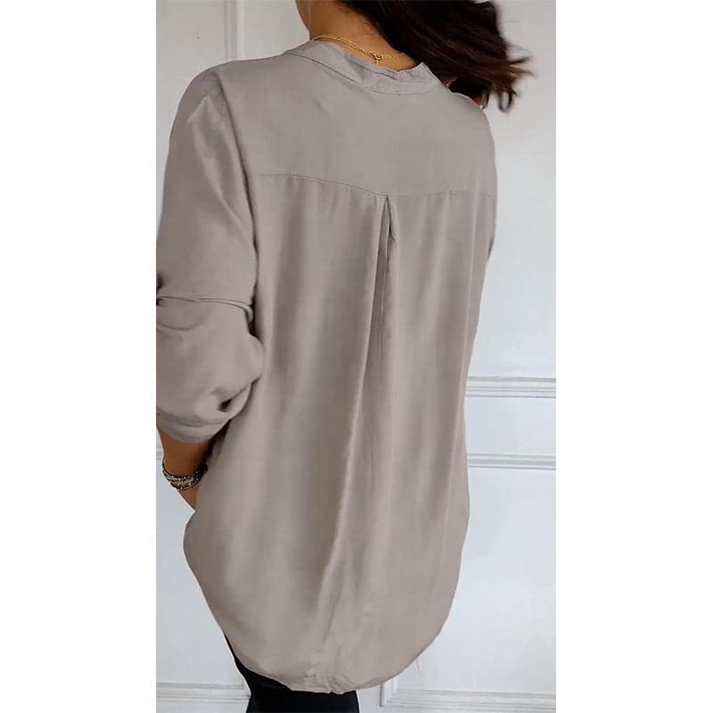 Vrouwelijke Patchwork Top Casual Kleding