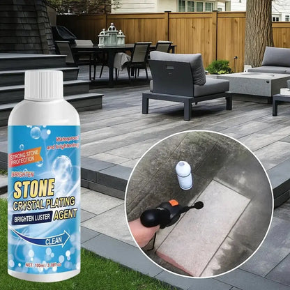 Steenreiniger Roest Oxidatie 100ml Set 2 Stuks Biologisch Afbreekbaar Graniet Marmer Beton Tegels Binnen Buiten Natuursteen Vlekverwijderaar