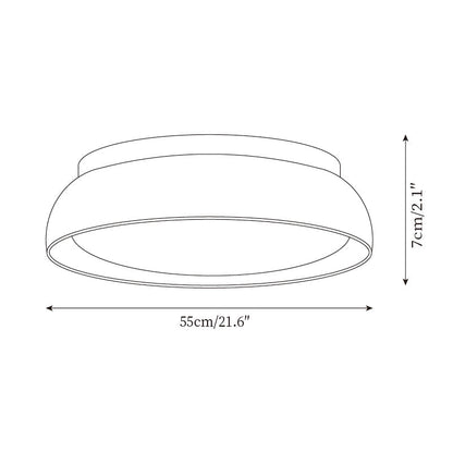 Depiara plafondlamp travertin hout LED 3000K beige plafondverlichting woonkamer slaapkamer hal badkamer modern minimalistisch