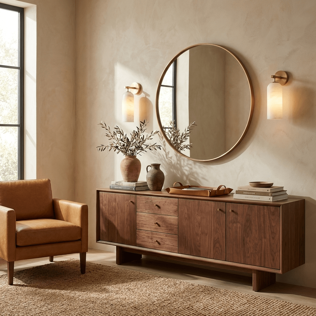 Albast Wandlamp Cilindervorm Minimalistisch Gouden Armatuur Warme Gloed Verlichting