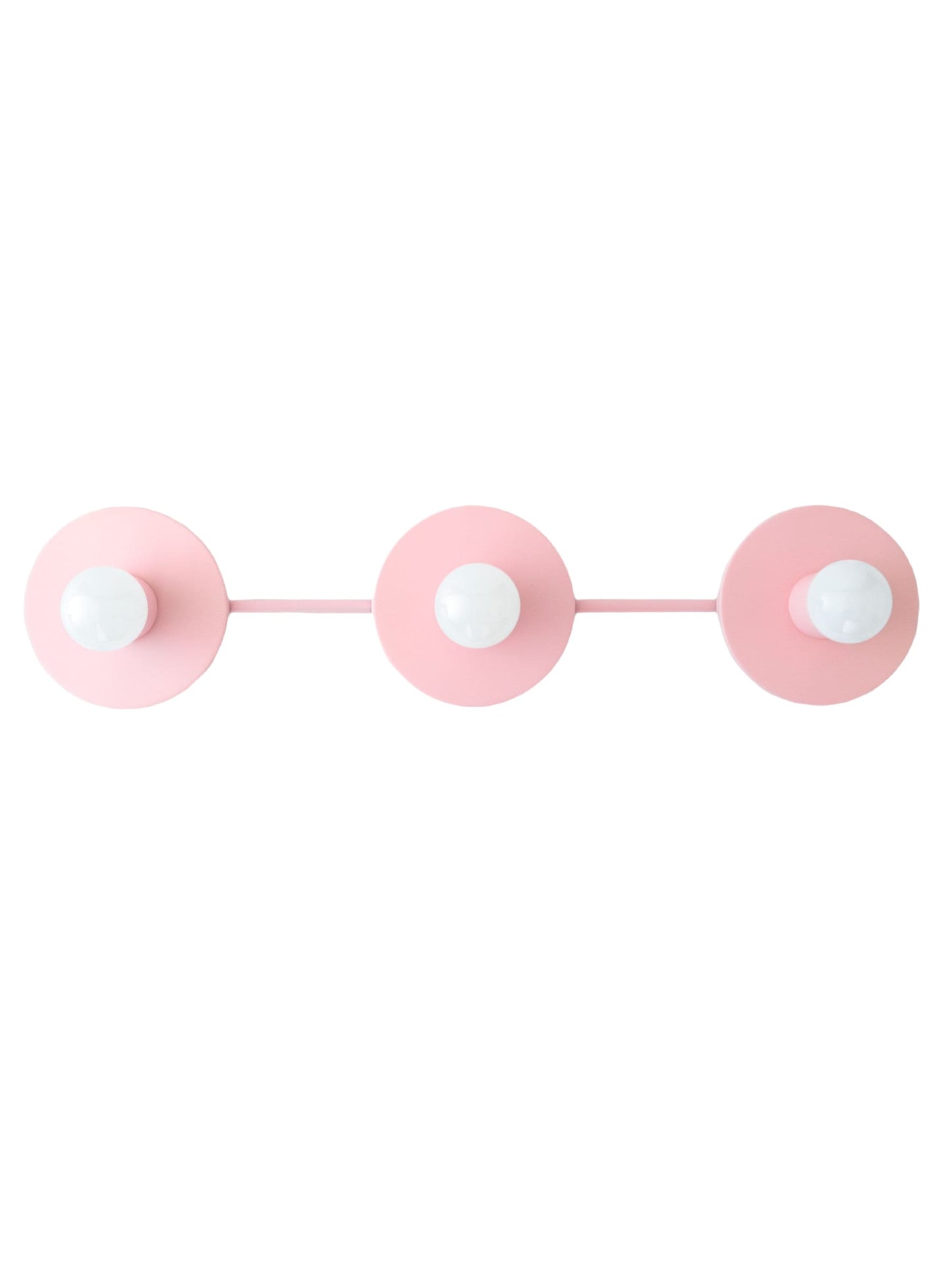 Minimalistische Badkamerlamp met Drie Lichtpunten - Verkrijgbaar in Meerdere Kleuren