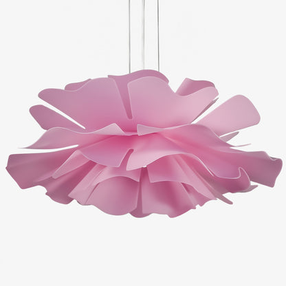 Handgemaakte Acryl Hanglamp Lotus Bloem Wit Scandinavisch Design